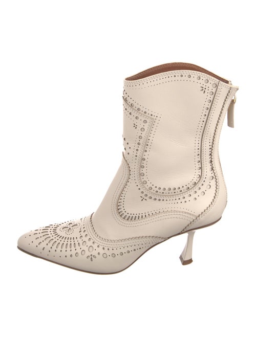 Zimmermann Leather Lasercut Accents Boots