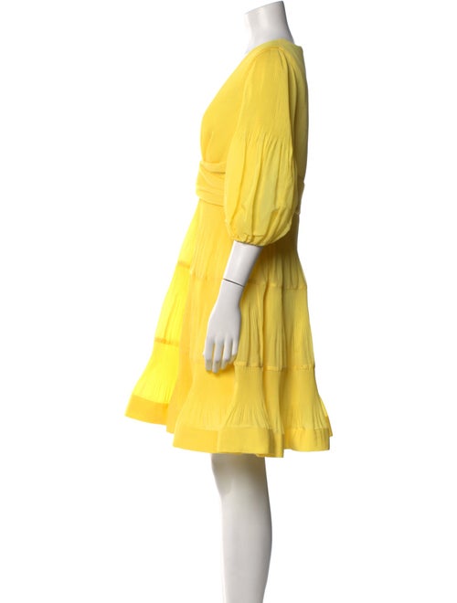 Zimmermann V-Neck Knee-Length Dress