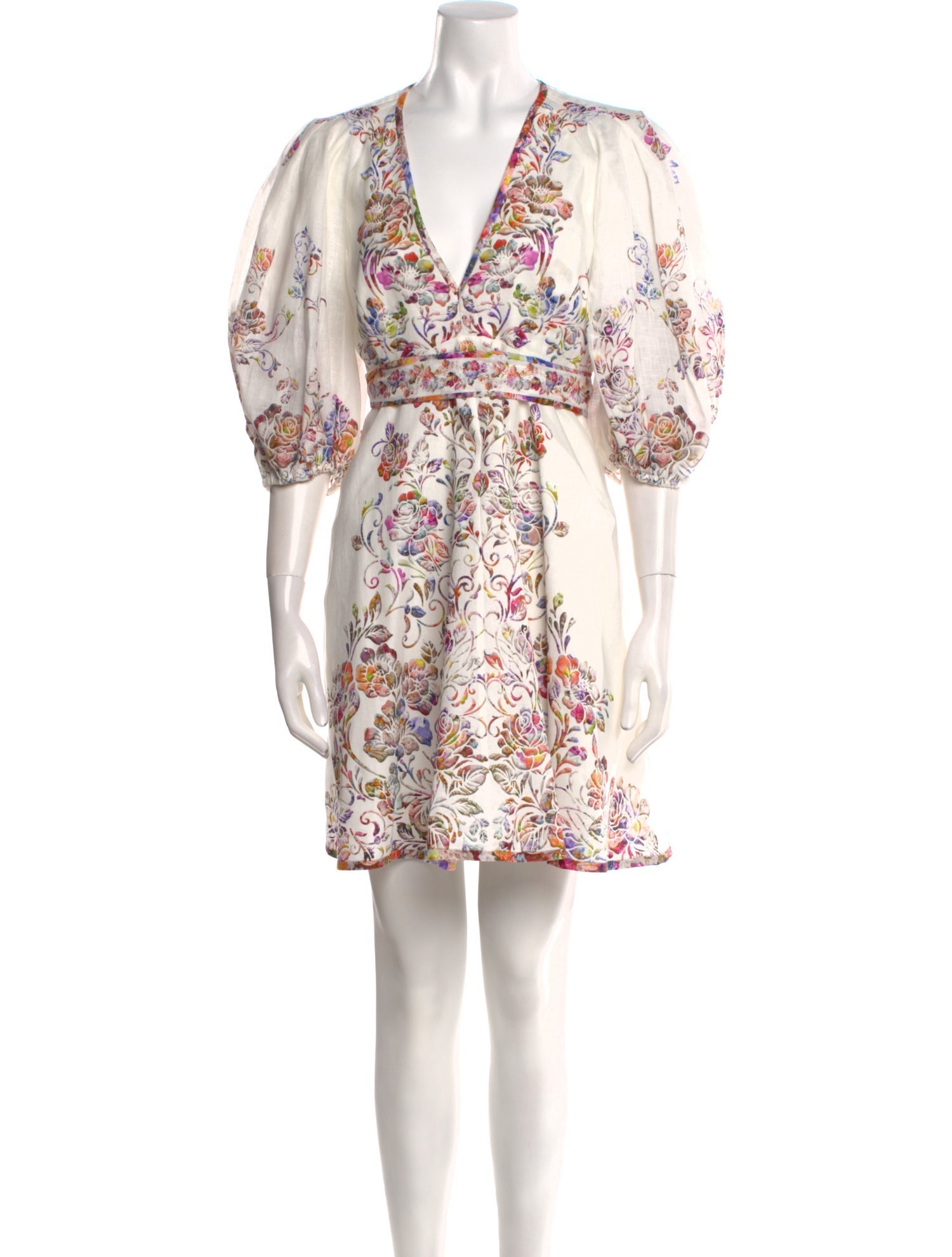 Zimmermann Linen Mini Dress