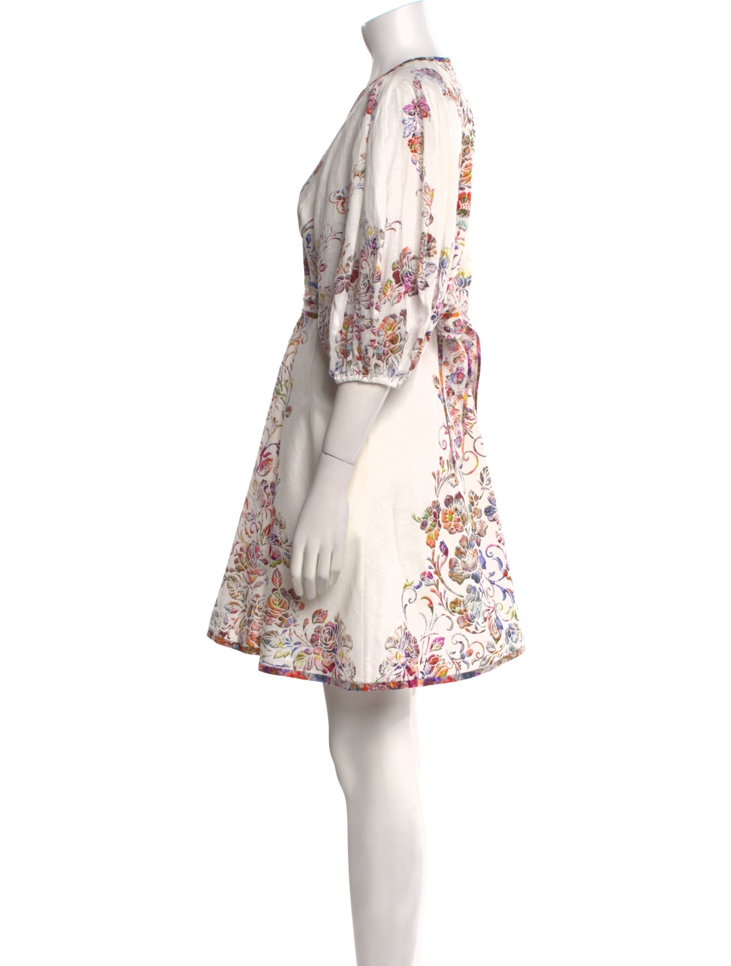 Zimmermann Linen Mini Dress