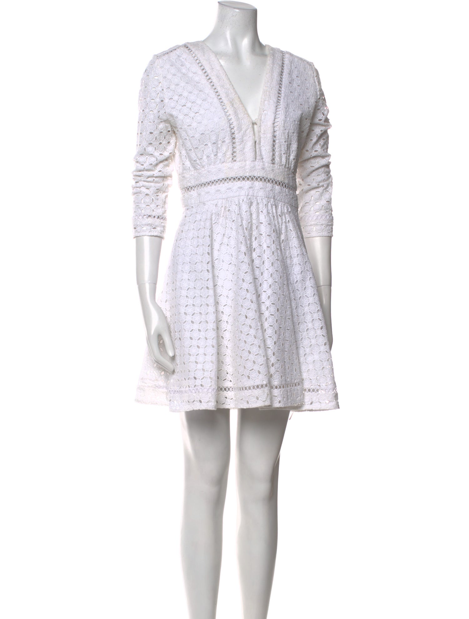Zimmermann V-Neck Mini Dress