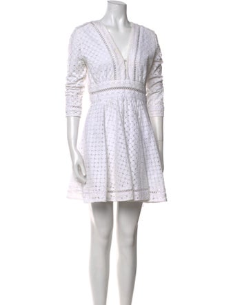 Zimmermann V-Neck Mini Dress