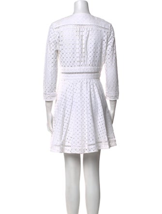 Zimmermann V-Neck Mini Dress