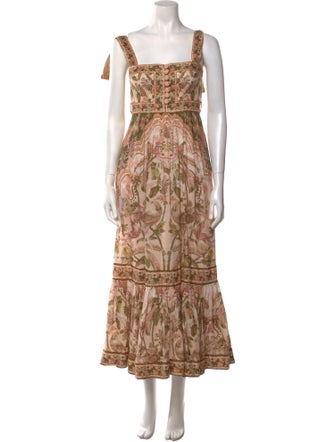 Zimmermann Linen Long Dress