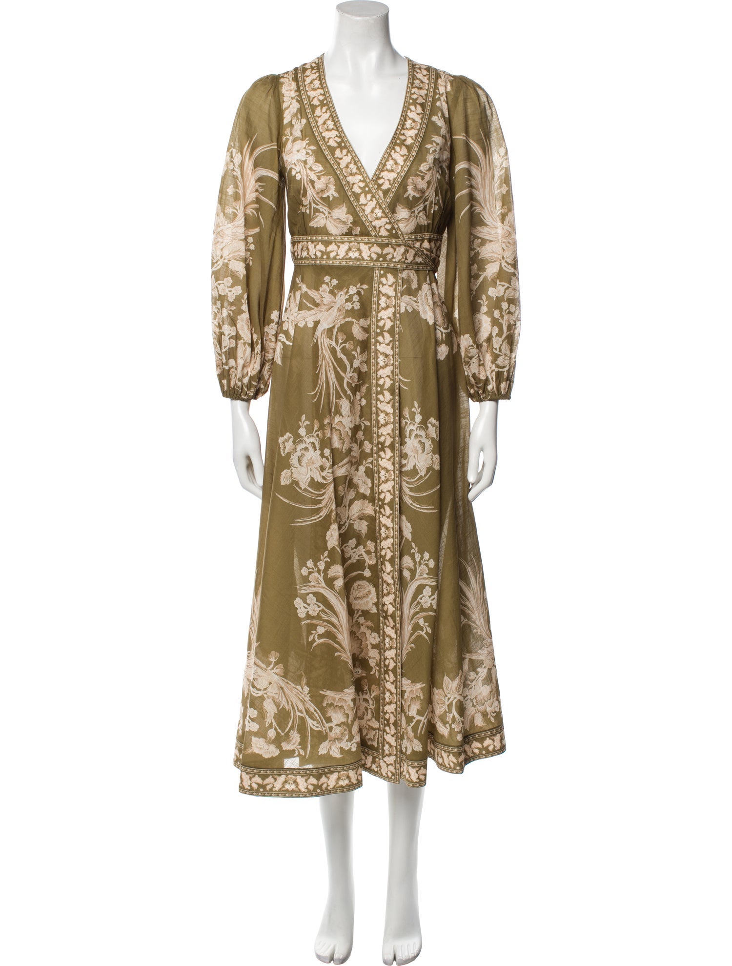 Zimmermann Printed Long Dress