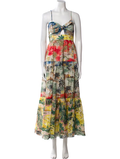 Zimmermann Printed Long Dress