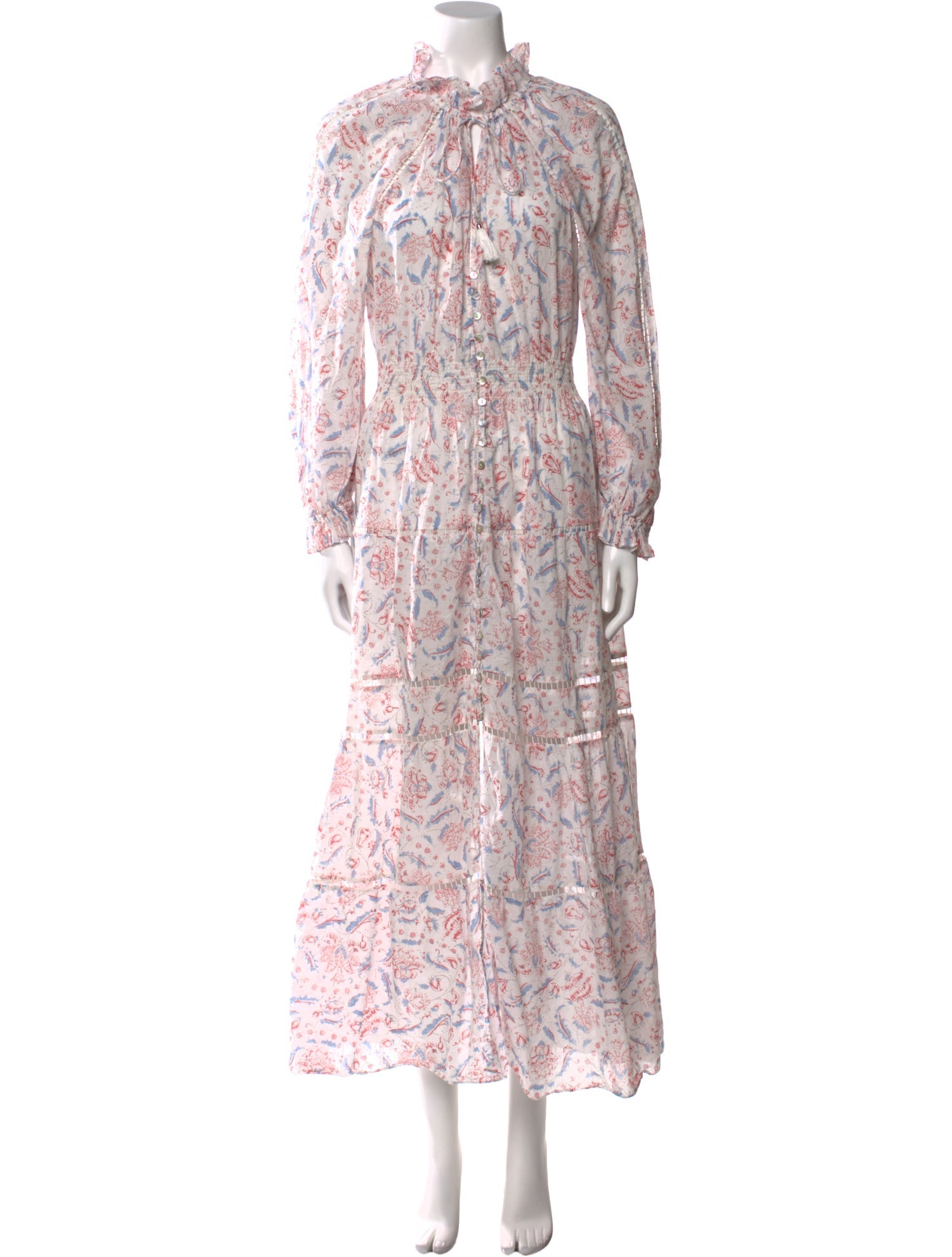 Zimmermann Floral Print Long Dress