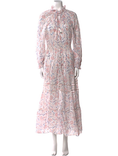 Zimmermann Floral Print Long Dress
