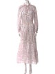 Zimmermann Floral Print Long Dress