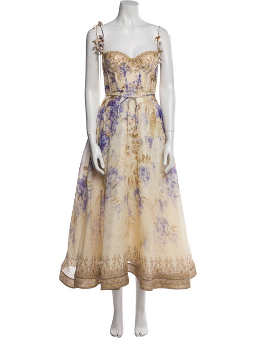 Zimmermann Linen Long Dress