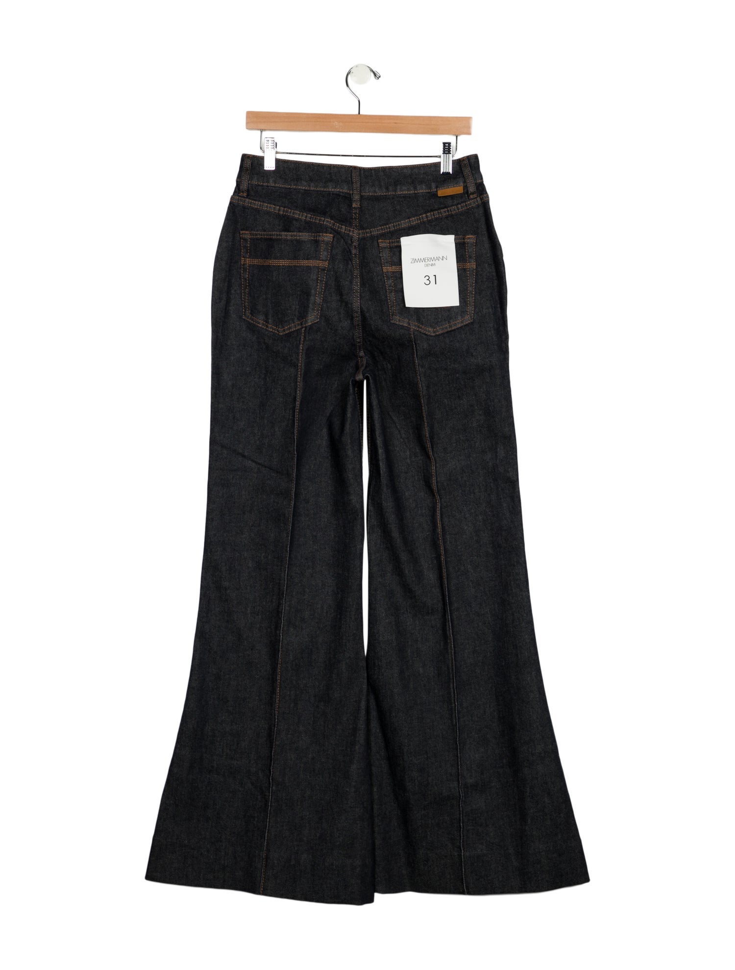 Zimmermann High-Rise Wide Leg Jeans w/ Tags