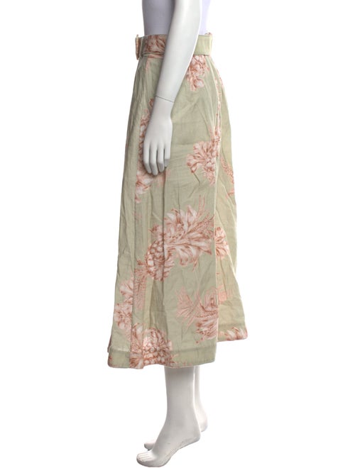 Zimmermann Linen Midi Length Skirt