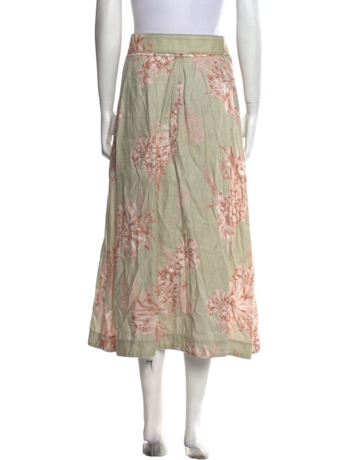 Zimmermann Linen Midi Length Skirt