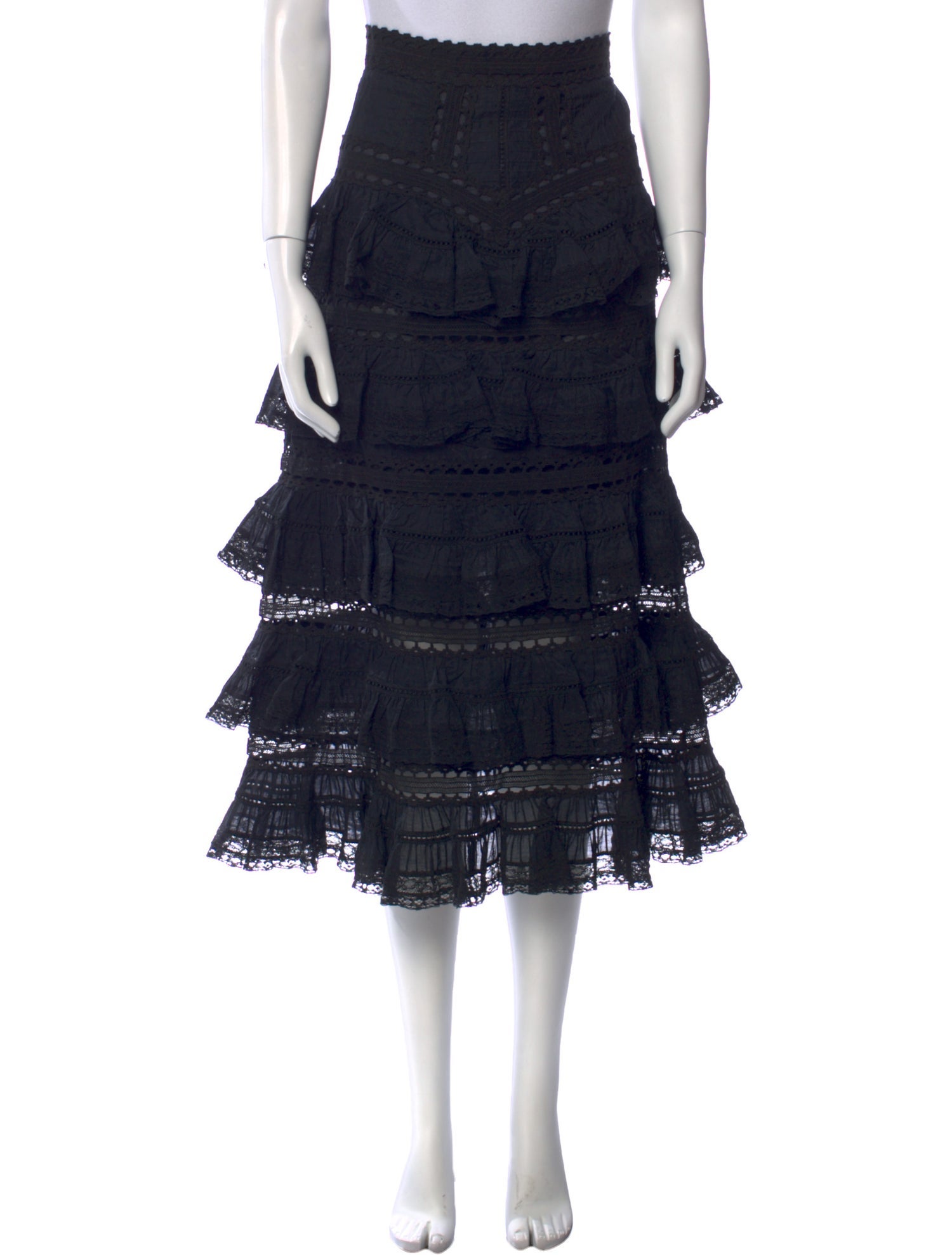 Zimmermann Midi Length Skirt