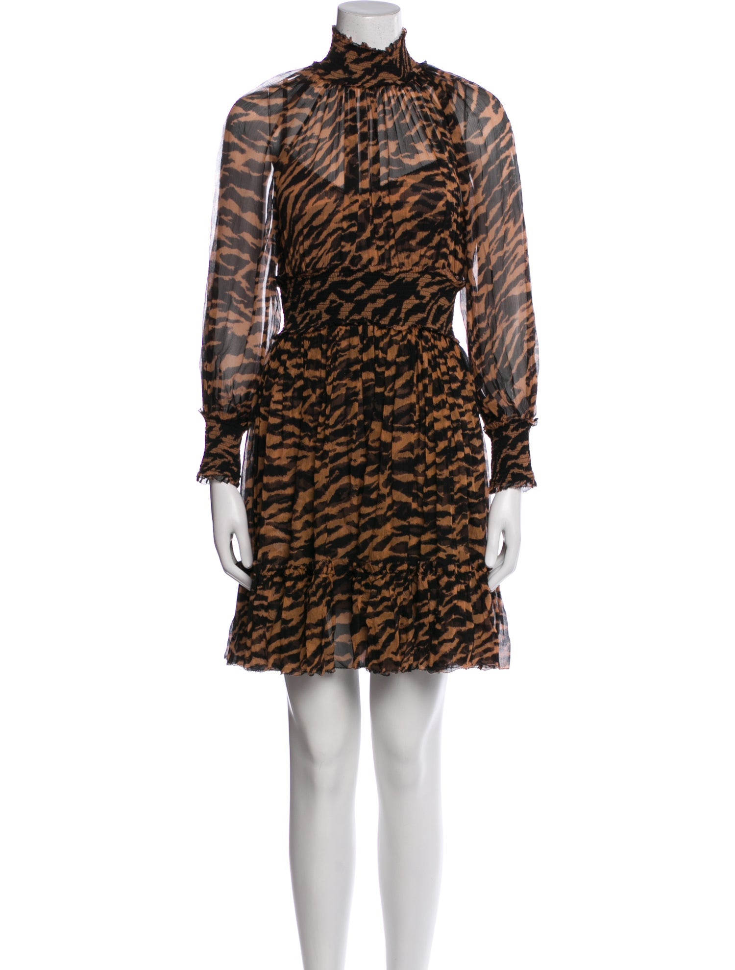 Zimmermann Silk Animal Print Set