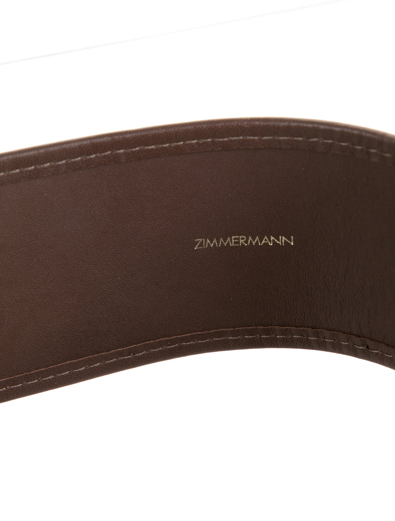 Zimmermann Wide Leather Waist Belt w/ Tags