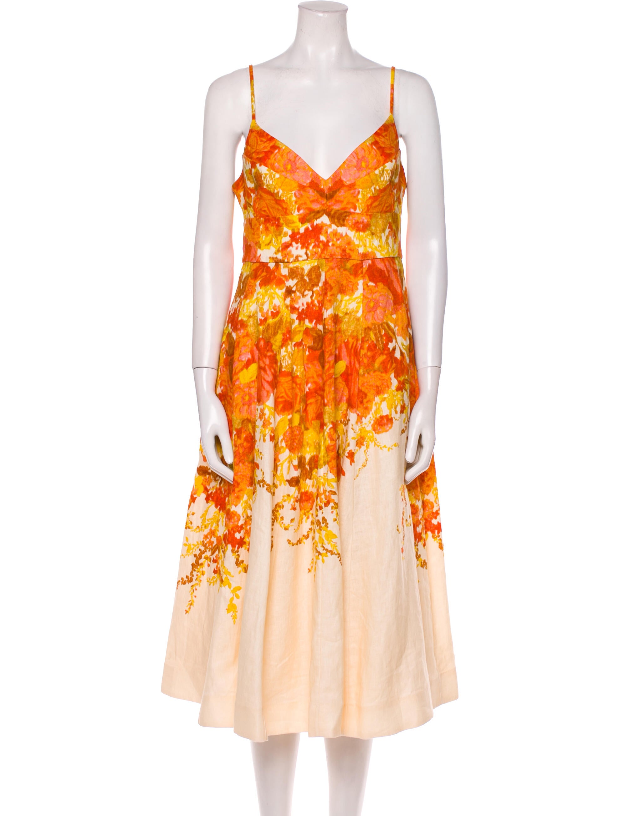 Zimmermann Linen Midi Length Dress