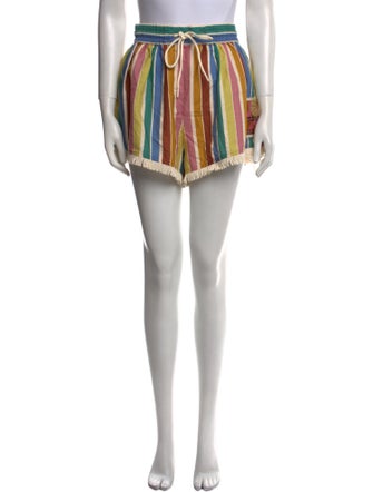 Zimmermann Striped Mini Shorts
