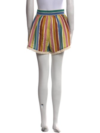 Zimmermann Striped Mini Shorts