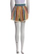 Zimmermann Striped Mini Shorts