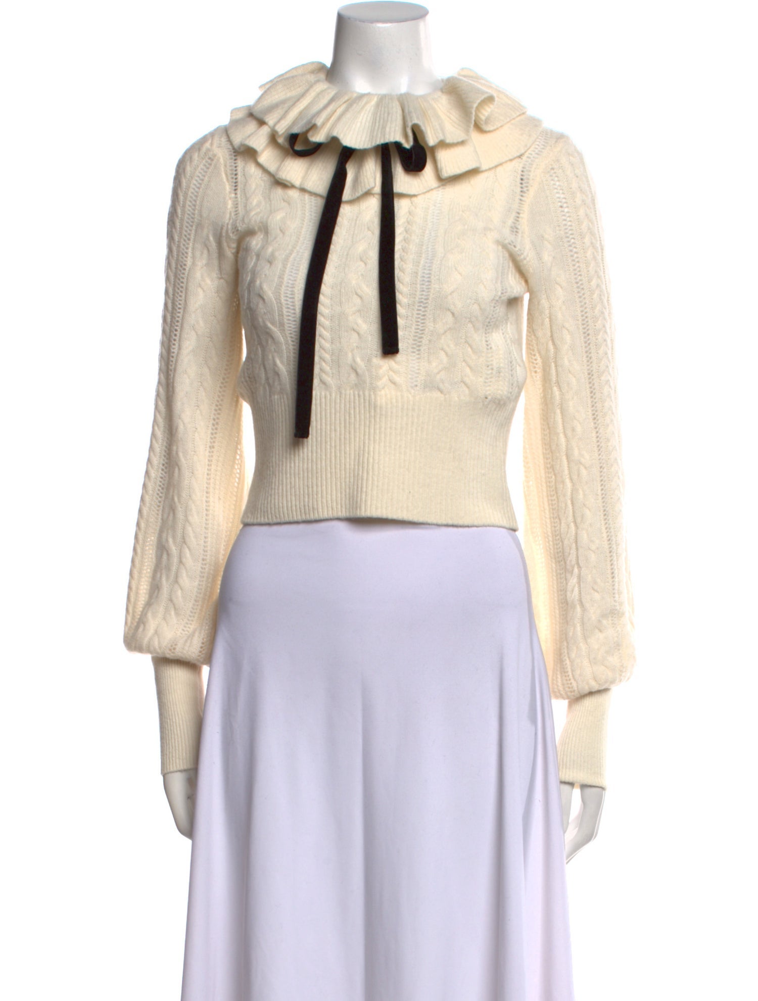 Zimmermann Wool Crew Neck Sweater w/ Tags