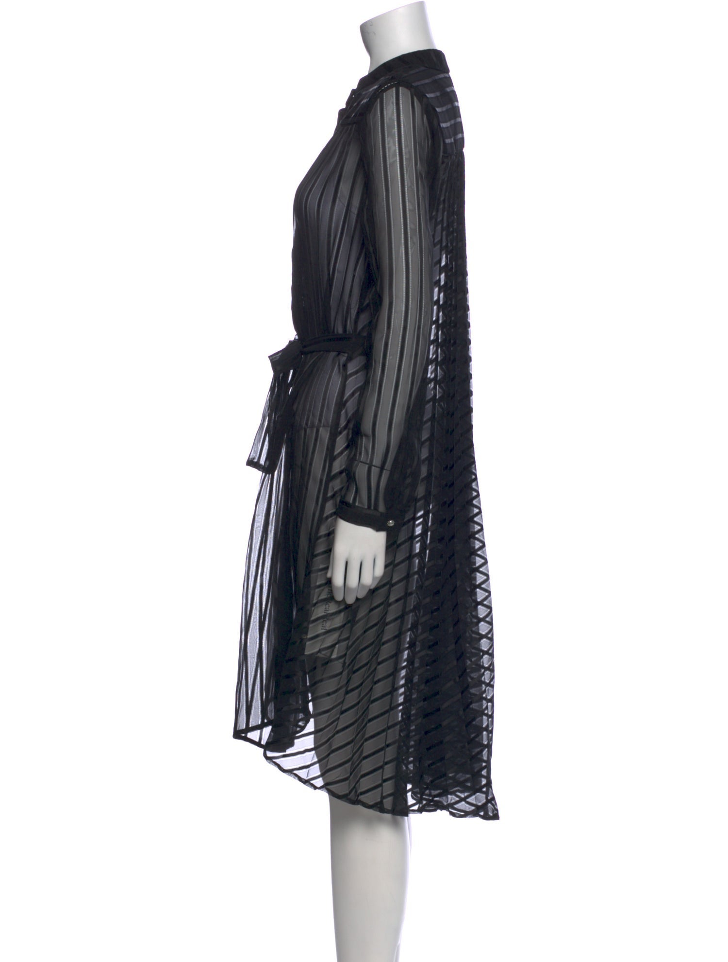 Zimmermann Mock Neck Midi Length Dress