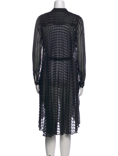 Zimmermann Mock Neck Midi Length Dress