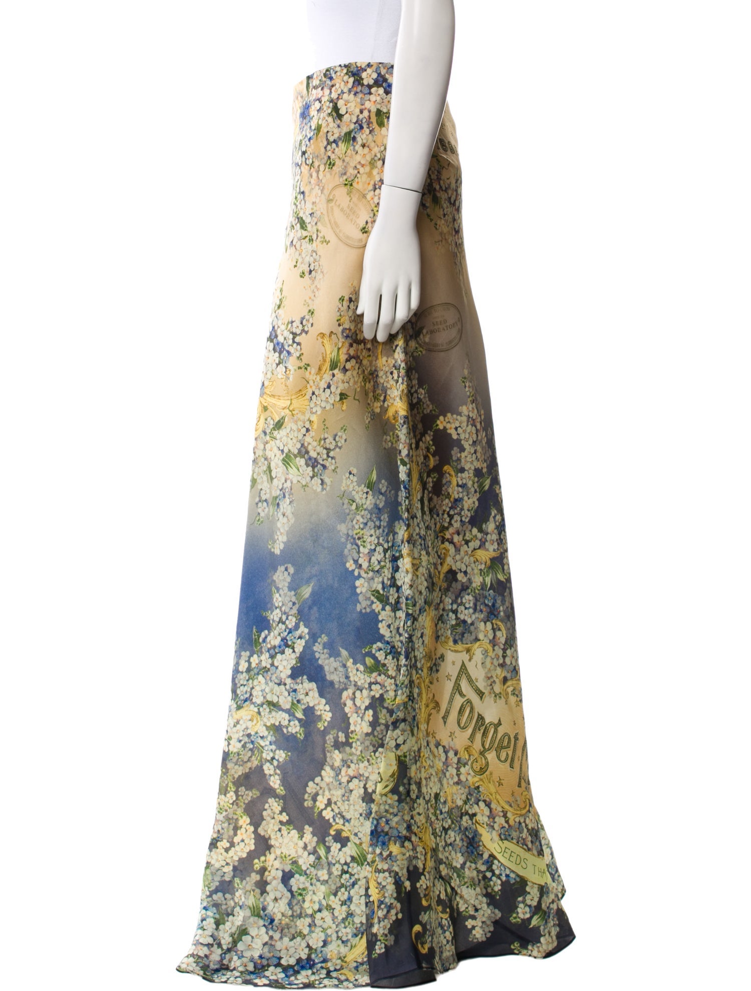 Zimmermann Silk Long Skirt