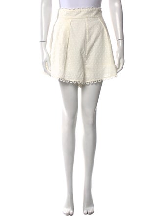 Zimmermann Linen Mini Shorts
