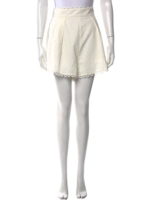 Zimmermann Linen Mini Shorts
