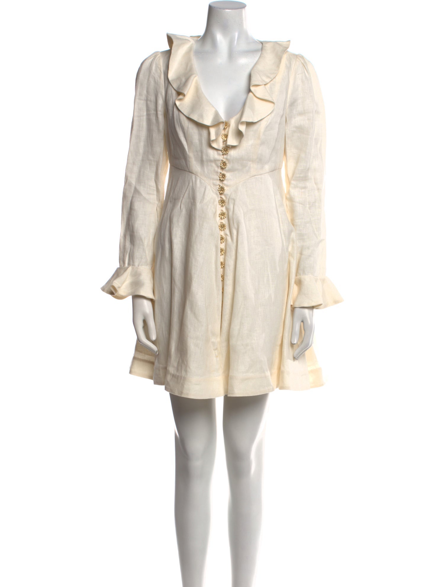 Zimmermann Linen Mini Dress