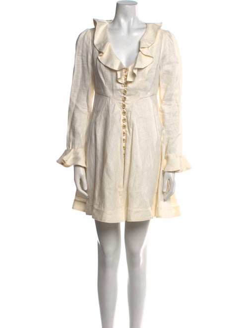 Zimmermann Linen Mini Dress