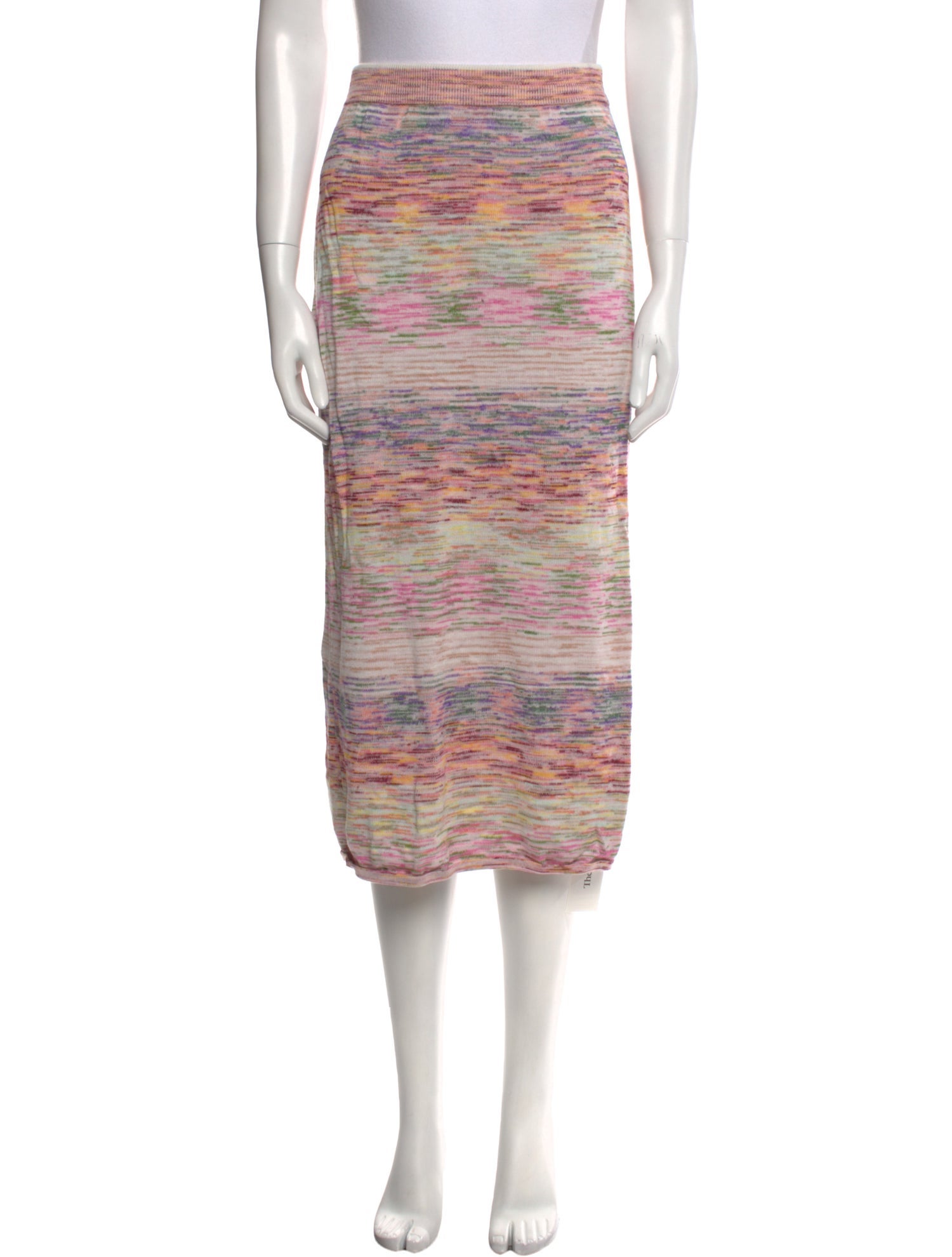 Zimmermann Striped Midi Length Skirt