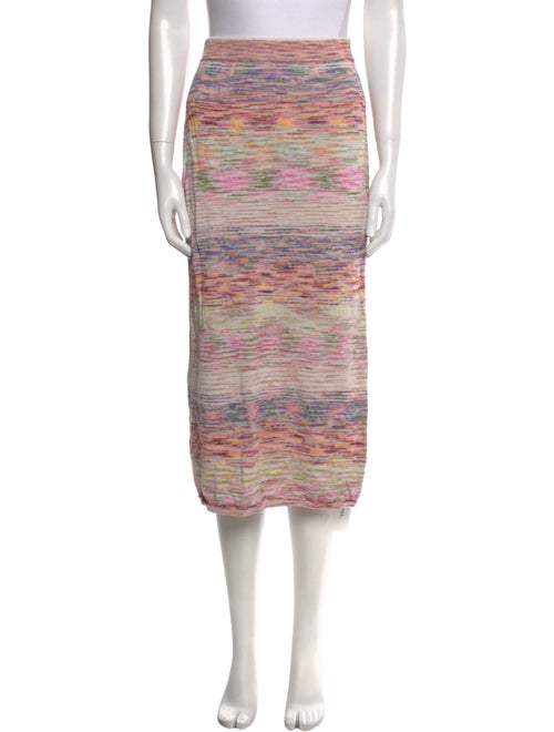 Zimmermann Striped Midi Length Skirt