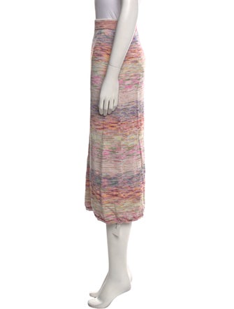 Zimmermann Striped Midi Length Skirt