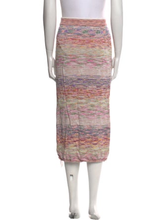 Zimmermann Striped Midi Length Skirt