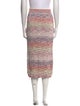 Zimmermann Striped Midi Length Skirt