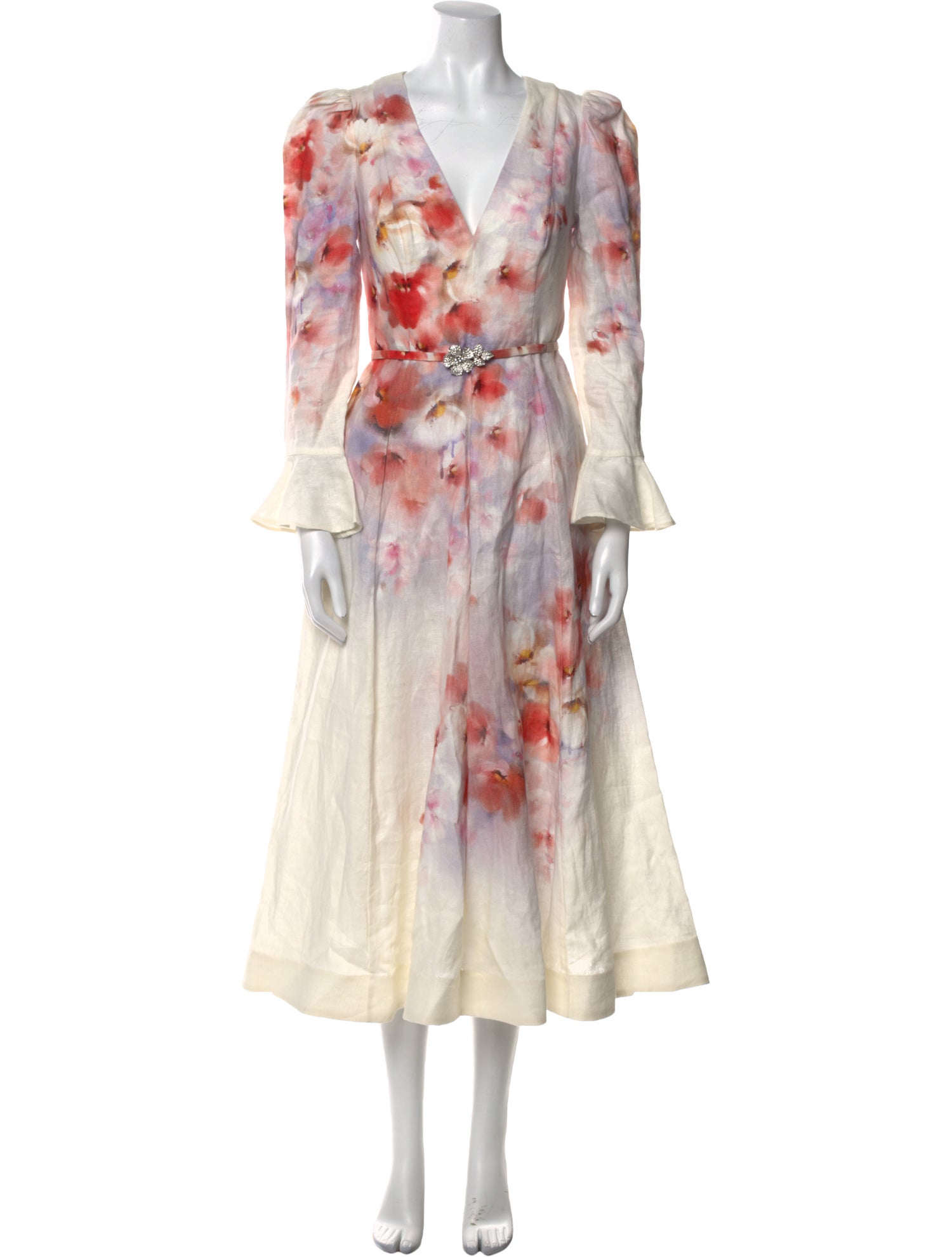 Zimmermann Linen Long Dress w/ Tags