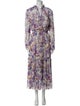 Zimmermann Floral Print Long Dress