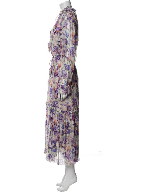 Zimmermann Floral Print Long Dress