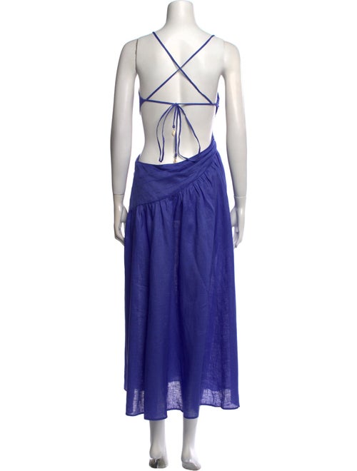 Zimmermann Linen Midi Length Dress