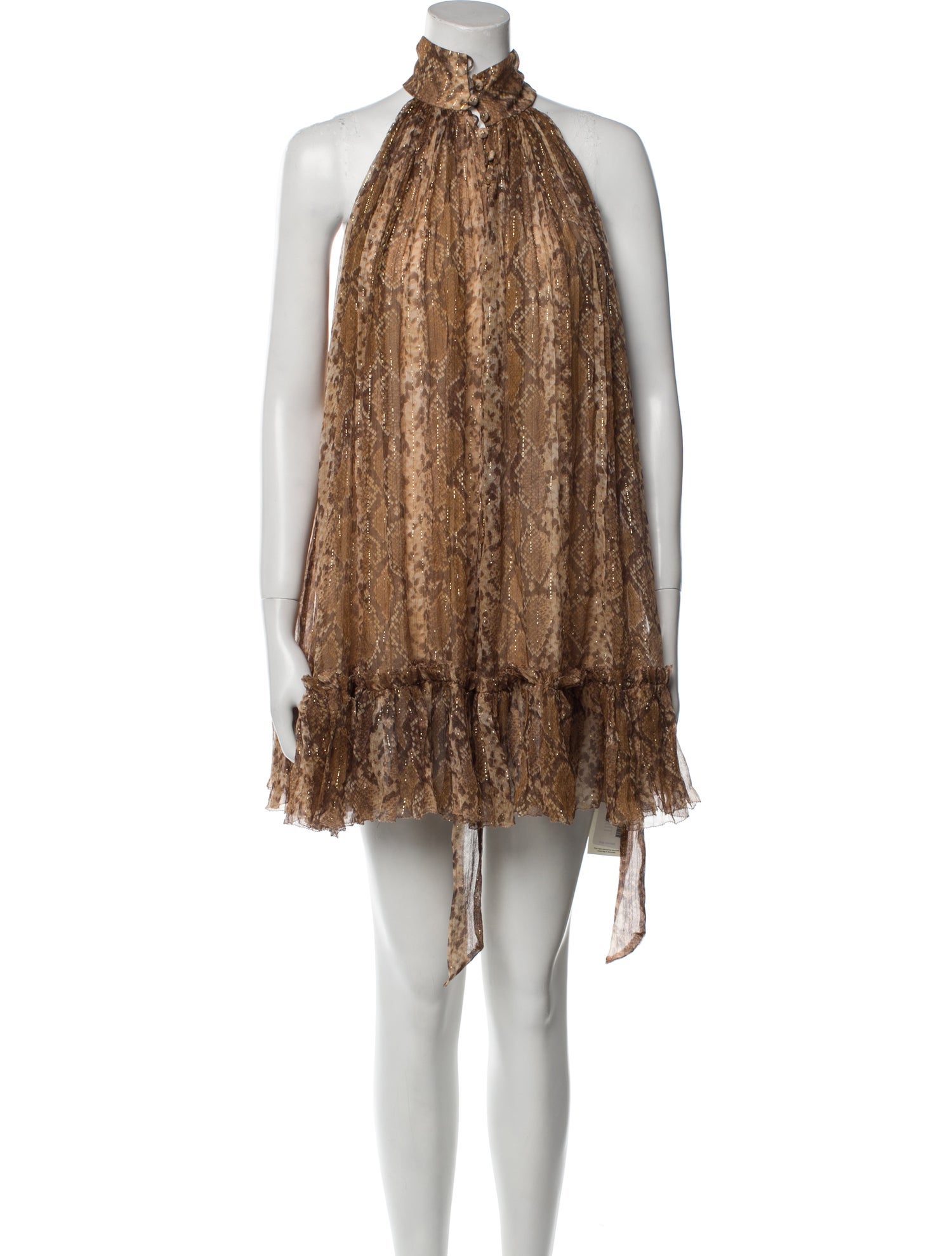 Zimmermann Silk Mini Dress