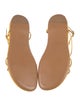 Zimmermann Leather T-Strap Sandals