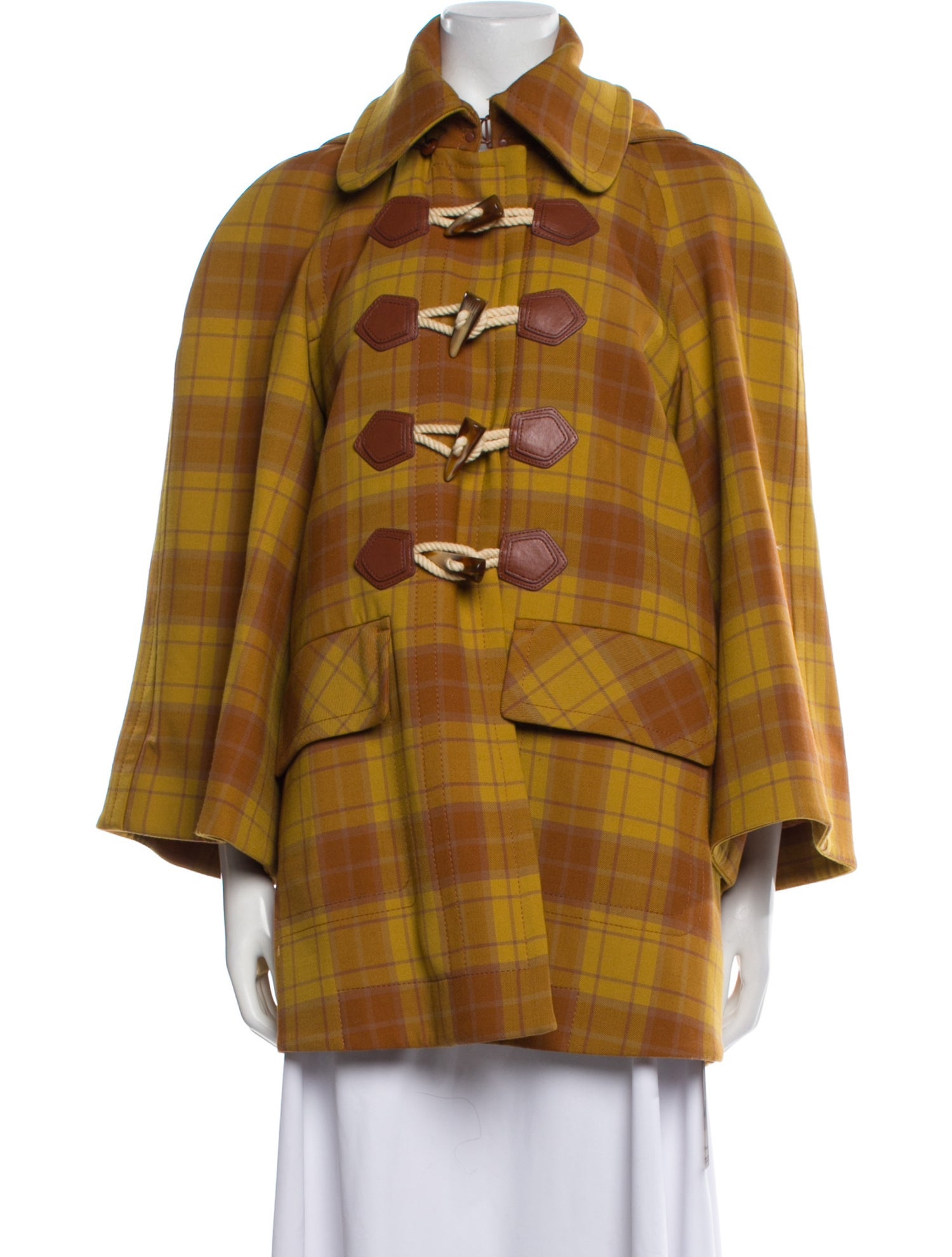 Zimmermann Plaid Print Coat