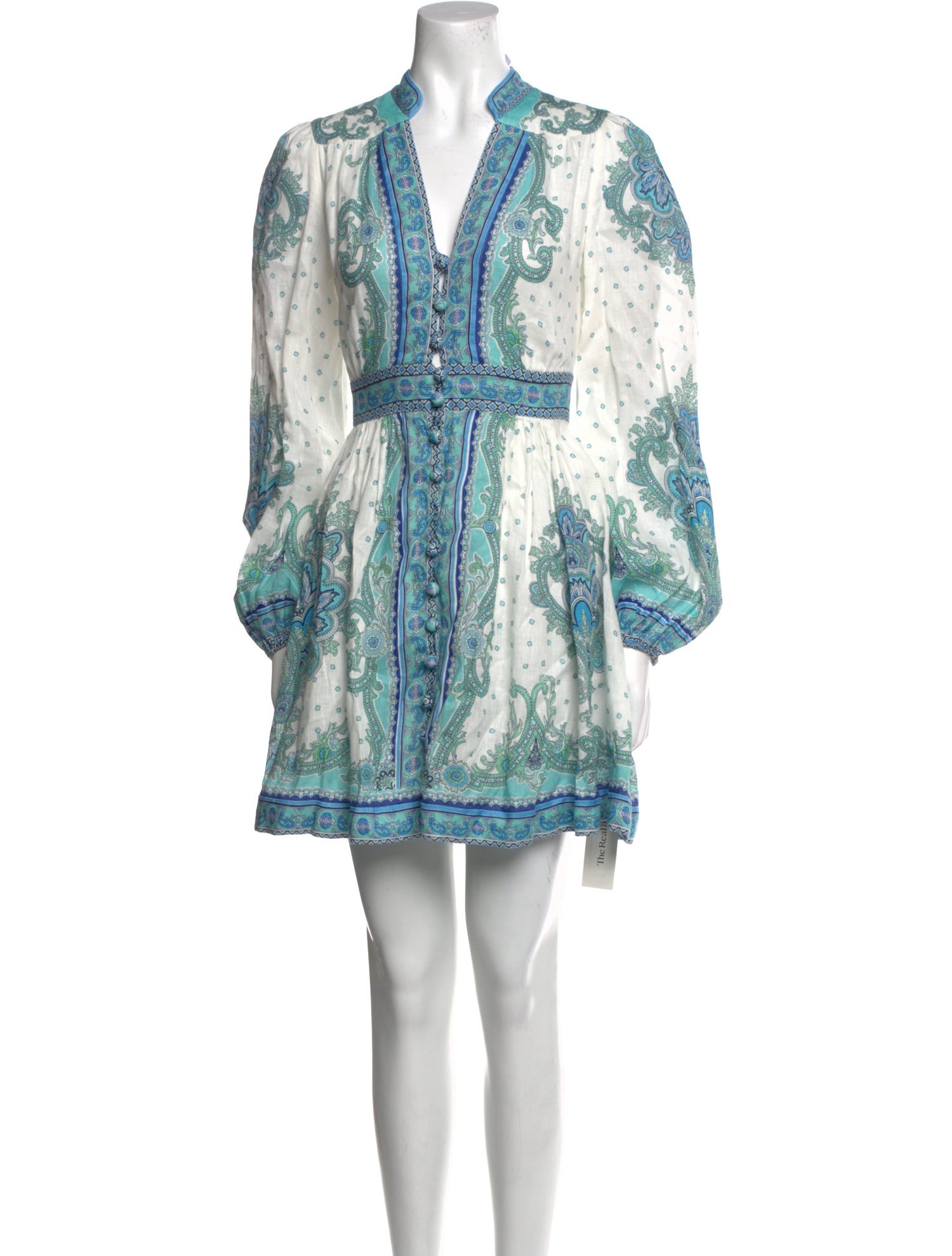 Zimmermann Linen Mini Dress