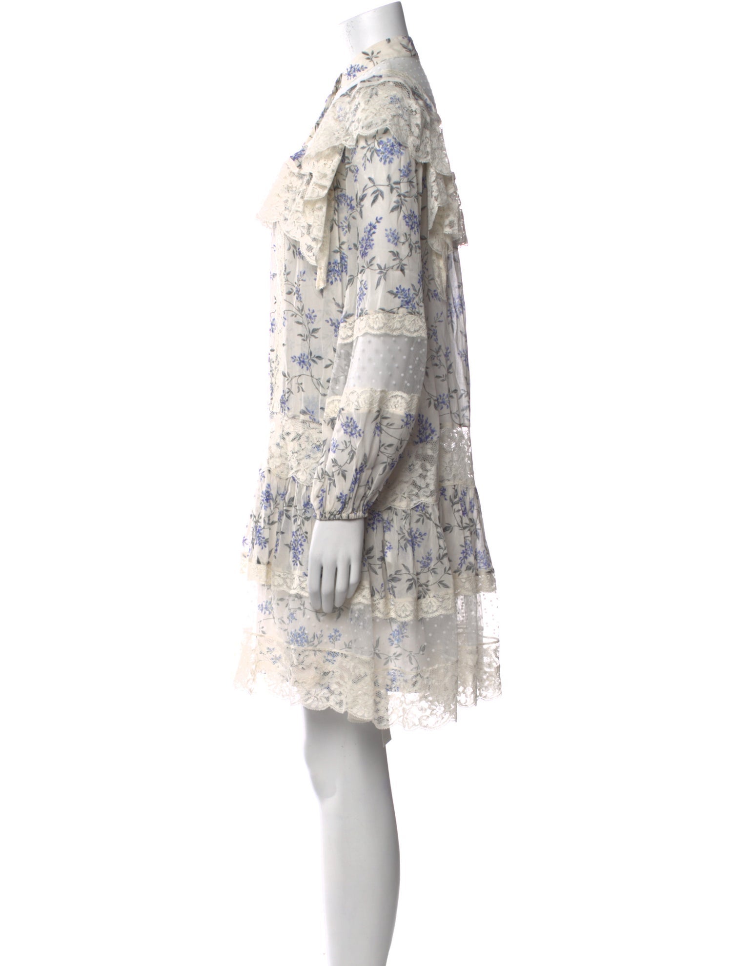 Zimmermann Floral Print Mini Dress