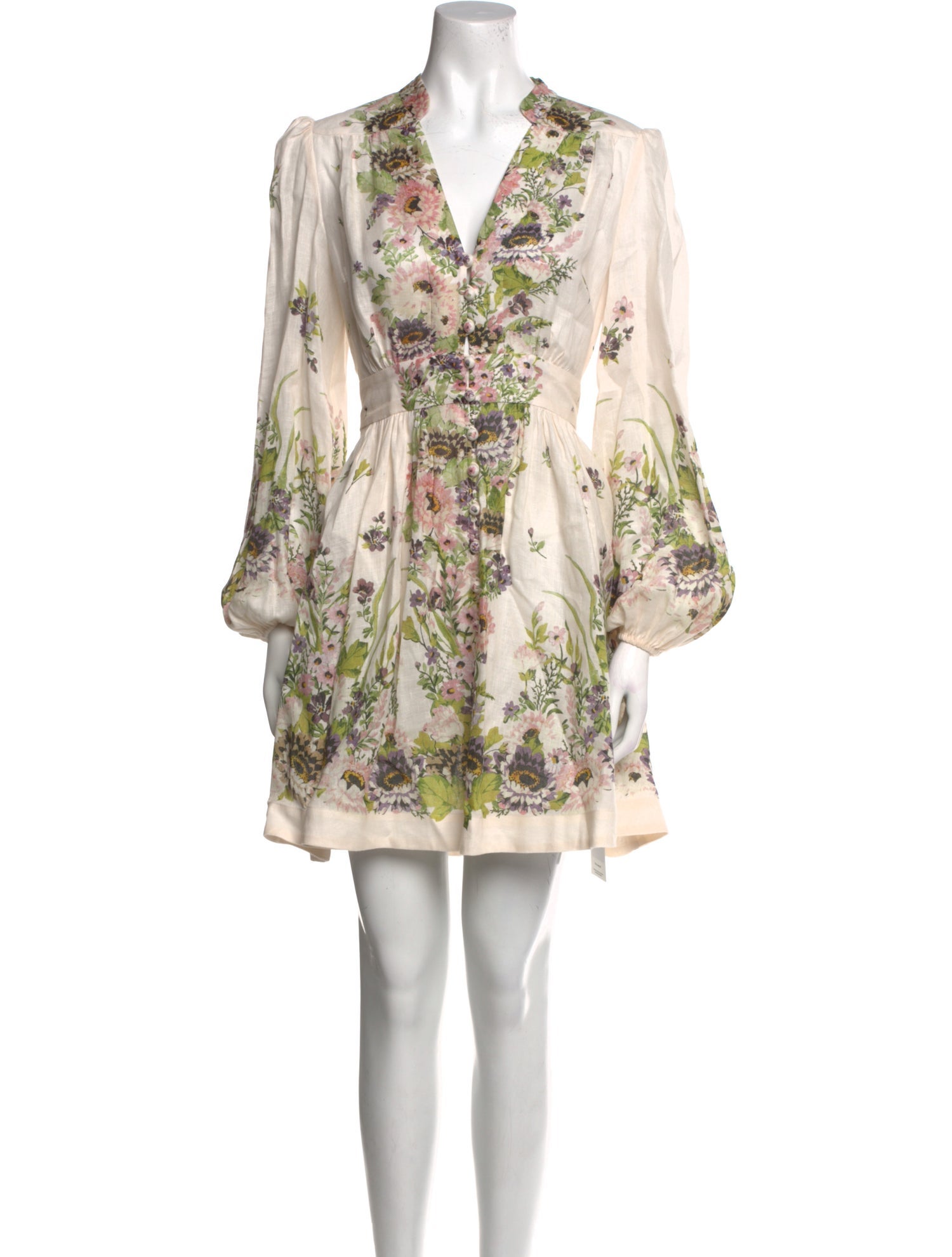 Zimmermann Linen Mini Dress