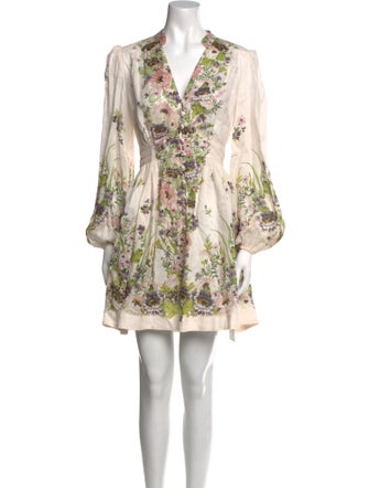Zimmermann Linen Mini Dress