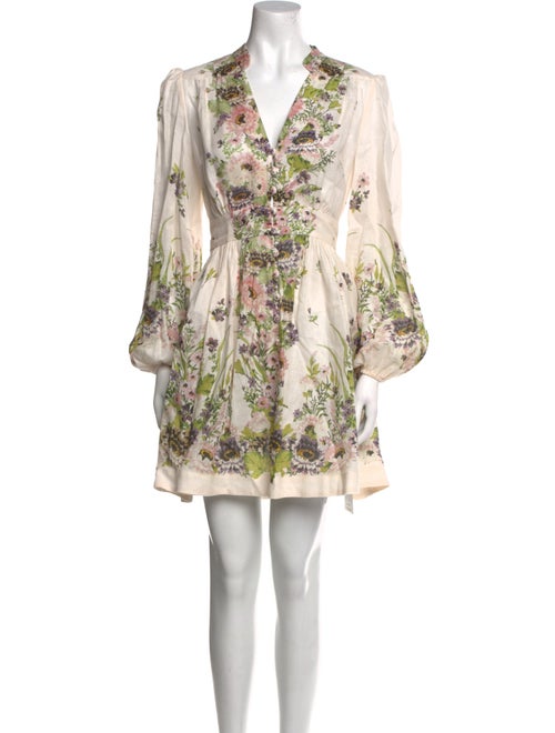 Zimmermann Linen Mini Dress