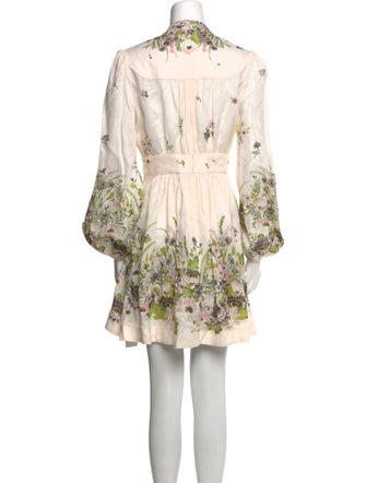 Zimmermann Linen Mini Dress